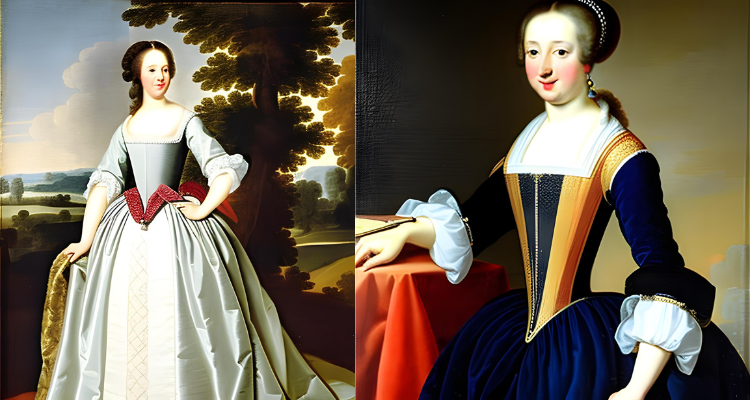 1720s women fashion