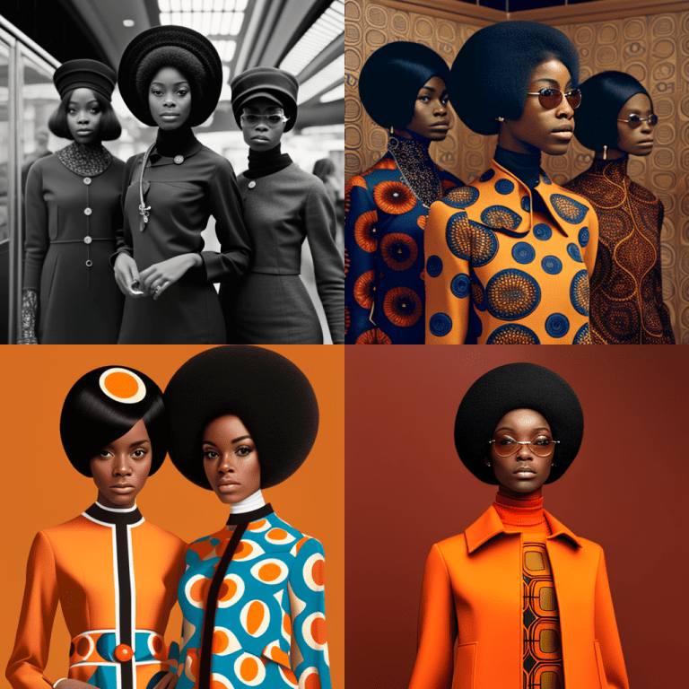 1960s Black Fashion