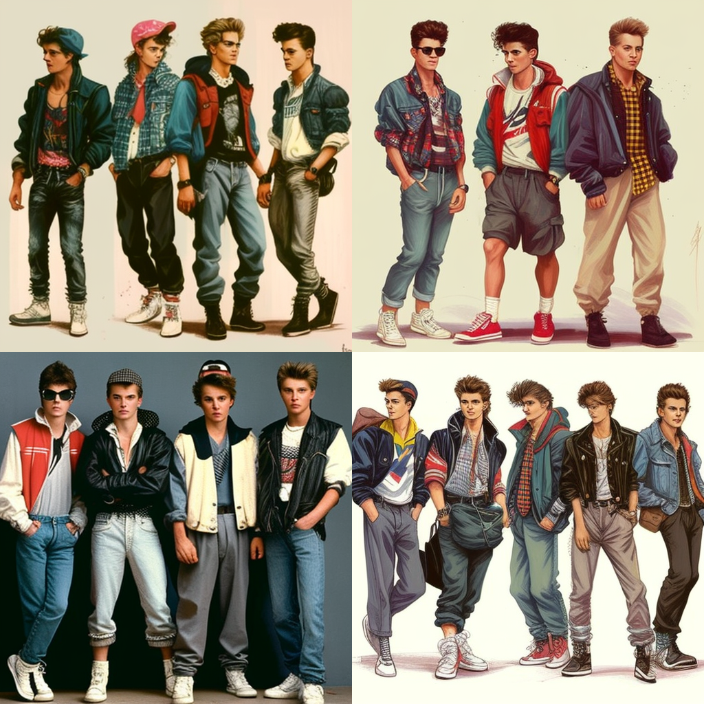80s style for boys
