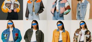 A collage showcasing different styles of 90s jackets.