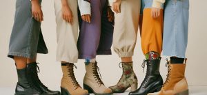 a captivating image showcasing diverse 90s fashion boot styles